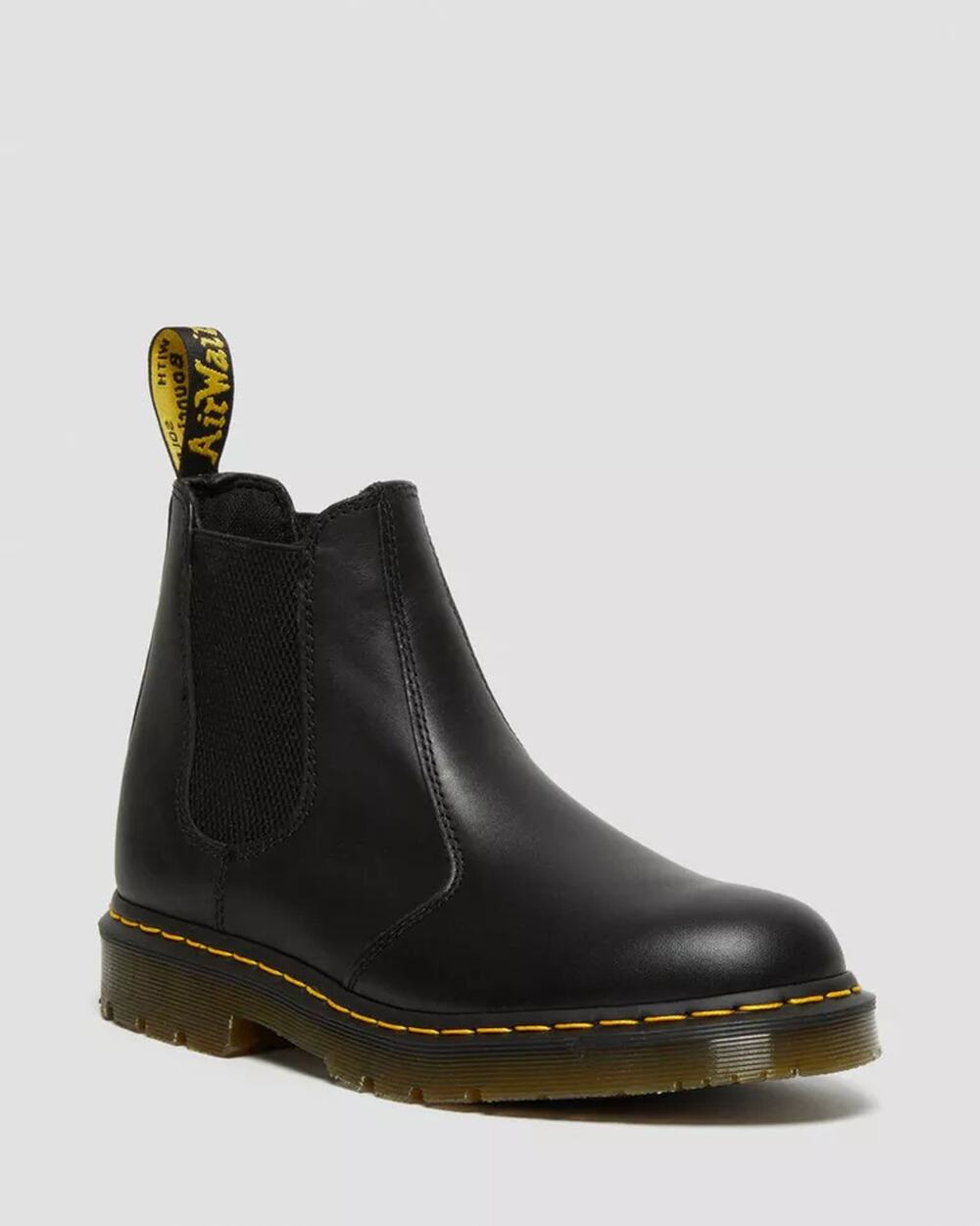 NEW Docs Dr. Martens Men's 13  2976  Chelsea Boots Black leather Slip On